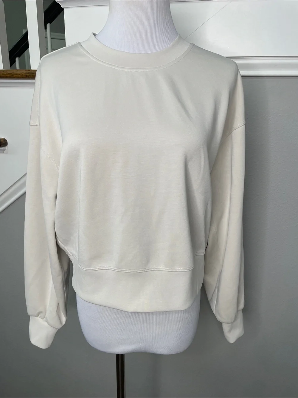 Lululemon Softstreme Perfectly Oversized Cropped Crew